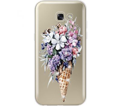Силіконовий чохол BoxFace Samsung A520 Galaxy A5 2017 Ice Cream Flowers (935047-rs17)