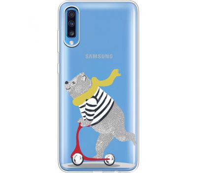 Силіконовий чохол BoxFace Samsung A705 Galaxy A70 Happy Bear (36861-cc10)