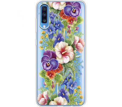 Силіконовий чохол BoxFace Samsung A705 Galaxy A70 Summer Flowers (36861-cc34)