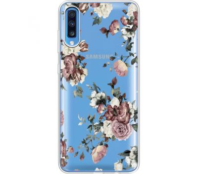 Силіконовий чохол BoxFace Samsung A705 Galaxy A70 Roses (36861-cc41)
