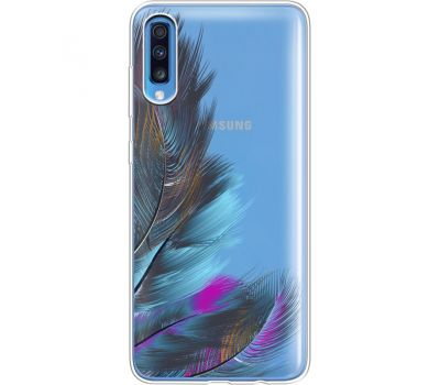 Силіконовий чохол BoxFace Samsung A705 Galaxy A70 Feathers (36861-cc48)