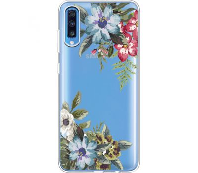 Силіконовий чохол BoxFace Samsung A705 Galaxy A70 Floral (36861-cc54)