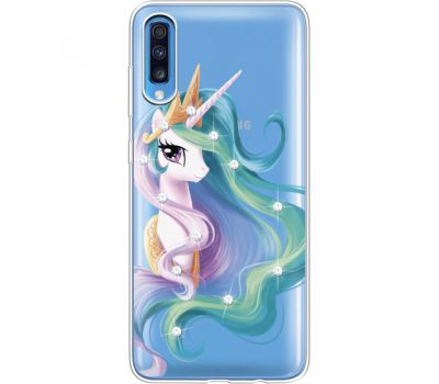Силіконовий чохол BoxFace Samsung A705 Galaxy A70 Unicorn Queen (936861-rs3)