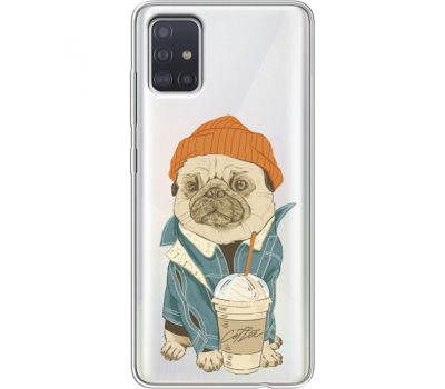 Силіконовий чохол BoxFace Samsung A515 Galaxy A51 Dog Coffeeman (38809-cc70)
