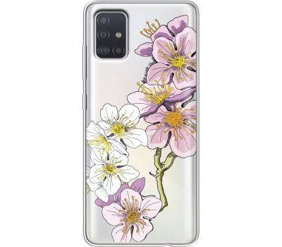 Силіконовий чохол BoxFace Samsung A515 Galaxy A51 Cherry Blossom (38809-cc4)