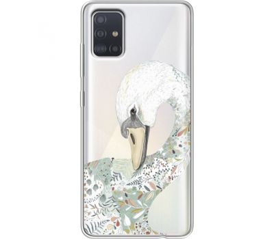 Силіконовий чохол BoxFace Samsung A515 Galaxy A51 Swan (38809-cc24)