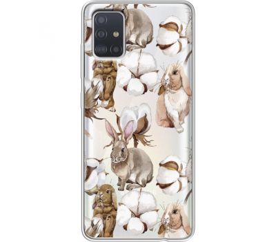 Силіконовий чохол BoxFace Samsung A515 Galaxy A51 Cotton and Rabbits (38809-cc49)