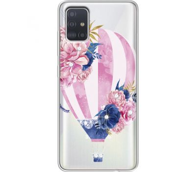 Силіконовий чохол BoxFace Samsung A515 Galaxy A51 Pink Air Baloon (938809-rs6)