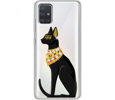 Силіконовий чохол BoxFace Samsung A515 Galaxy A51 Egipet Cat (938809-rs8)