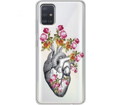 Силіконовий чохол BoxFace Samsung A515 Galaxy A51 Heart (938809-rs11)