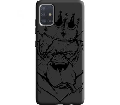 Силіконовий чохол BoxFace Samsung A515 Galaxy A51 Bear King (38947-bk30)
