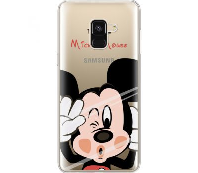 Силіконовий чохол BoxFace Samsung A530 Galaxy A8 (2018) Mister M (35014-cc58)