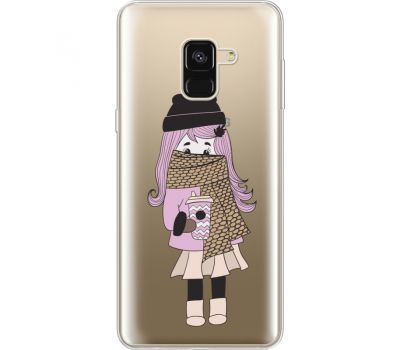 Силіконовий чохол BoxFace Samsung A530 Galaxy A8 (2018) Winter Morning Girl (35014-cc61)