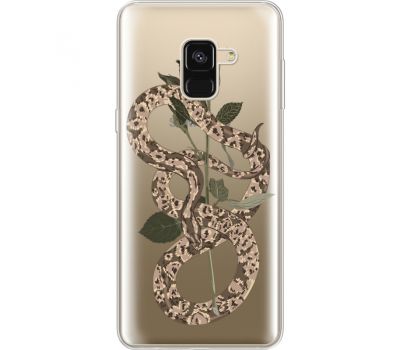 Силіконовий чохол BoxFace Samsung A530 Galaxy A8 (2018) Glamor Snake (35014-cc67)