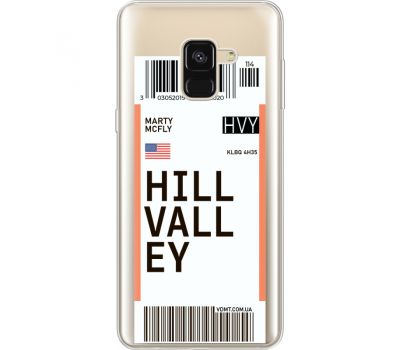 Силіконовий чохол BoxFace Samsung A530 Galaxy A8 (2018) Ticket Hill Valley (35014-cc94)