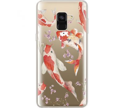 Силіконовий чохол BoxFace Samsung A530 Galaxy A8 (2018) Japanese Koi Fish (35014-cc3)