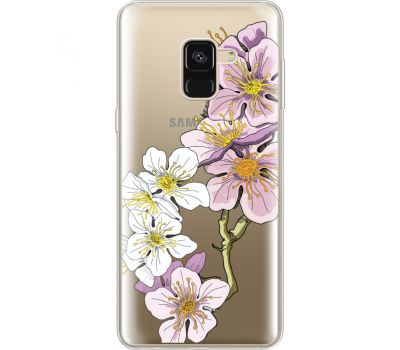 Силіконовий чохол BoxFace Samsung A530 Galaxy A8 (2018) Cherry Blossom (35014-cc4)