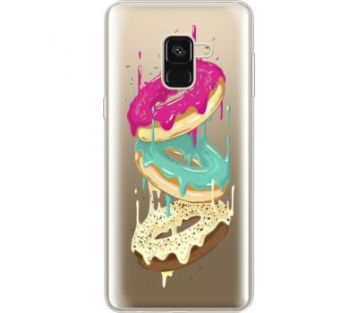 Силіконовий чохол BoxFace Samsung A530 Galaxy A8 (2018) Donuts (35014-cc7)