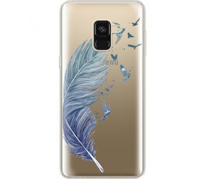 Силіконовий чохол BoxFace Samsung A530 Galaxy A8 (2018) Feather (35014-cc38)