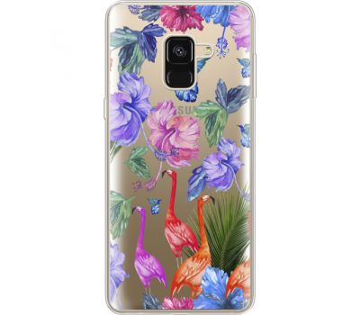 Силіконовий чохол BoxFace Samsung A530 Galaxy A8 (2018) Flamingo (35014-cc40)