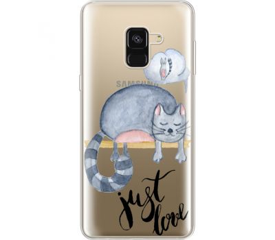 Силіконовий чохол BoxFace Samsung A530 Galaxy A8 (2018) Just Love (35014-cc15)