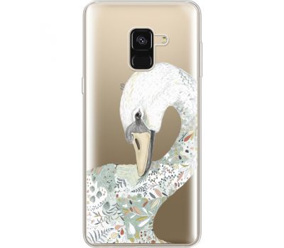 Силіконовий чохол BoxFace Samsung A530 Galaxy A8 (2018) Swan (35014-cc24)