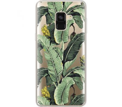 Силіконовий чохол BoxFace Samsung A530 Galaxy A8 (2018) Banana Leaves (35014-cc28)