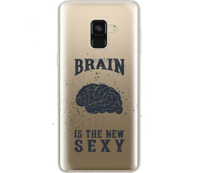 Силіконовий чохол BoxFace Samsung A530 Galaxy A8 (2018) Sexy Brain (35014-cc47)