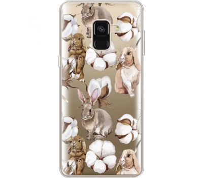 Силіконовий чохол BoxFace Samsung A530 Galaxy A8 (2018) Cotton and Rabbits (35014-cc49)