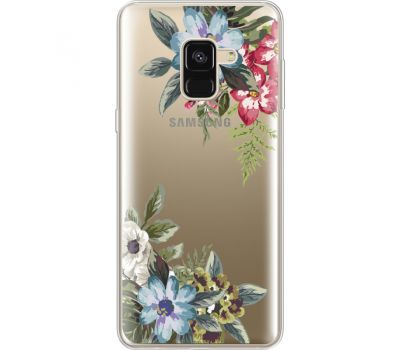 Силіконовий чохол BoxFace Samsung A530 Galaxy A8 (2018) Floral (35014-cc54)