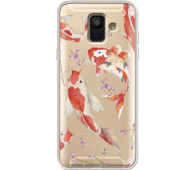 Силіконовий чохол BoxFace Samsung A600 Galaxy A6 2018 Japanese Koi Fish (35015-cc3)