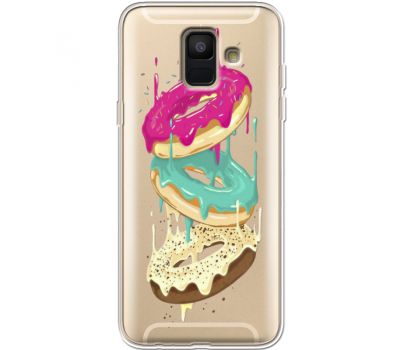 Силіконовий чохол BoxFace Samsung A600 Galaxy A6 2018 Donuts (35015-cc7)