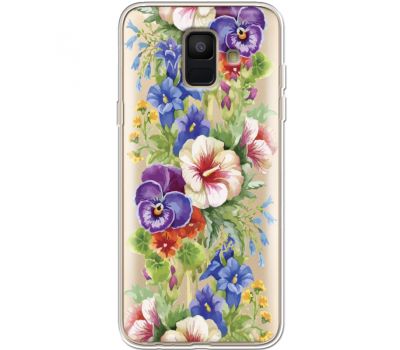Силіконовий чохол BoxFace Samsung A600 Galaxy A6 2018 Summer Flowers (35015-cc34)