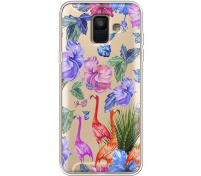 Силіконовий чохол BoxFace Samsung A600 Galaxy A6 2018 Flamingo (35015-cc40)