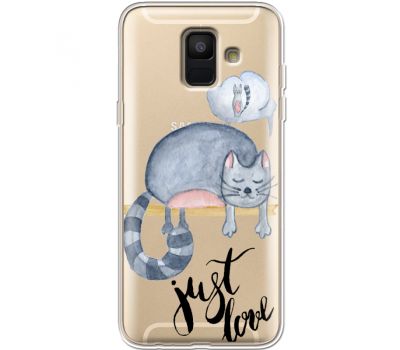 Силіконовий чохол BoxFace Samsung A600 Galaxy A6 2018 Just Love (35015-cc15)