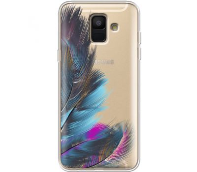 Силіконовий чохол BoxFace Samsung A600 Galaxy A6 2018 Feathers (35015-cc48)
