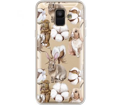 Силіконовий чохол BoxFace Samsung A600 Galaxy A6 2018 Cotton and Rabbits (35015-cc49)