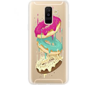 Силіконовий чохол BoxFace Samsung A605 Galaxy A6 Plus 2018 Donuts (35017-cc7)