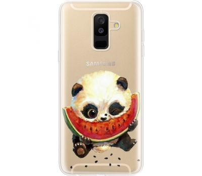Силіконовий чохол BoxFace Samsung A605 Galaxy A6 Plus 2018 Little Panda (35017-cc21)