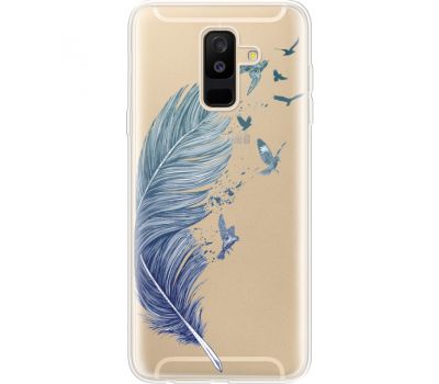 Силіконовий чохол BoxFace Samsung A605 Galaxy A6 Plus 2018 Feather (35017-cc38)