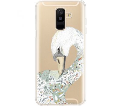 Силіконовий чохол BoxFace Samsung A605 Galaxy A6 Plus 2018 Swan (35017-cc24)