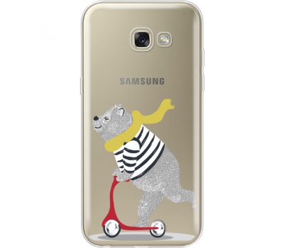 Силіконовий чохол BoxFace Samsung A520 Galaxy A5 2017 Happy Bear (35047-cc10)