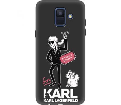 Силіконовий чохол BoxFace Samsung A600 Galaxy A6 2018 For Karl (34775-bk38)