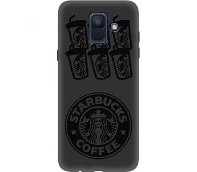 Силіконовий чохол BoxFace Samsung A600 Galaxy A6 2018 Black Coffee (34775-bk41)