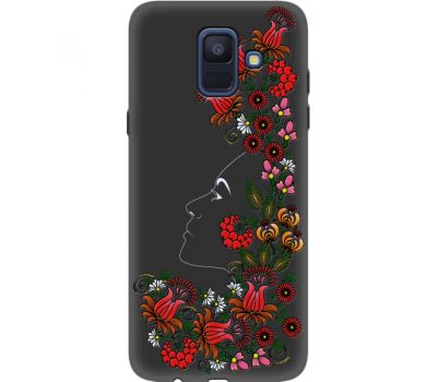 Силіконовий чохол BoxFace Samsung A600 Galaxy A6 2018 3D Ukrainian Muse (34775-bk64)