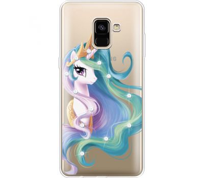 Силіконовий чохол BoxFace Samsung A730 Galaxy A8 Plus (2018) Unicorn Queen (935992-rs3)