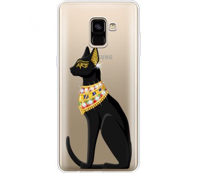 Силіконовий чохол BoxFace Samsung A730 Galaxy A8 Plus (2018) Egipet Cat (935992-rs8)