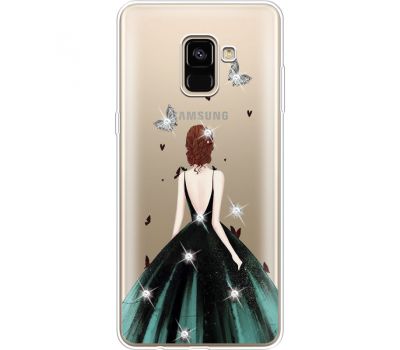 Силіконовий чохол BoxFace Samsung A730 Galaxy A8 Plus (2018) Girl in the green dress (935992-rs13)