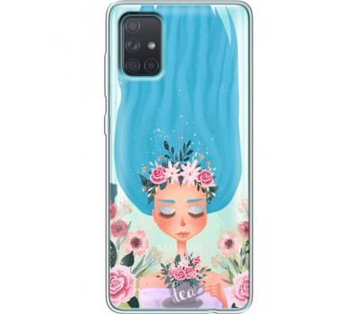 Силіконовий чохол BoxFace Samsung A715 Galaxy A71 Blue Hair (38851-cc57)