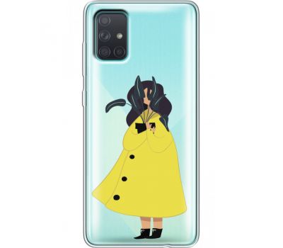 Силіконовий чохол BoxFace Samsung A715 Galaxy A71 Just a Girl (38851-cc60)